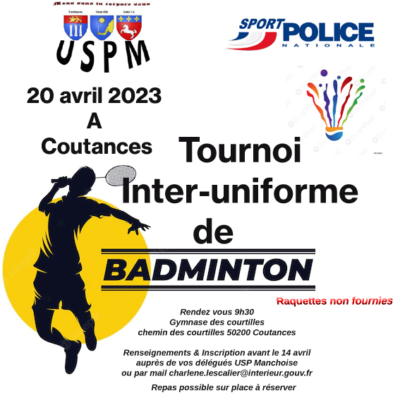 Tournoi de Badminton inter-uniforme