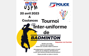 Tournoi de Badminton inter-uniforme